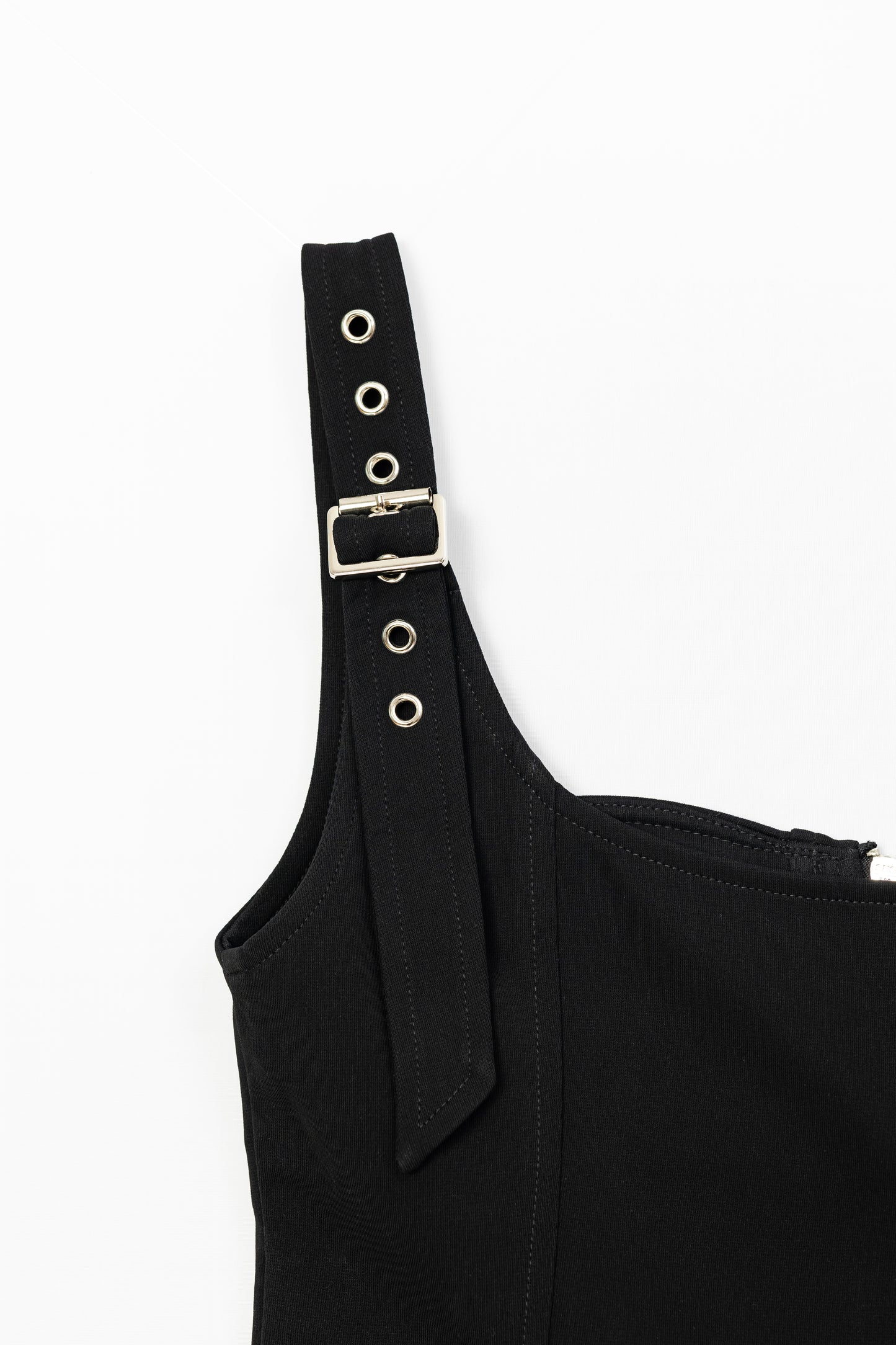 Zip Up Crop Tank Top .