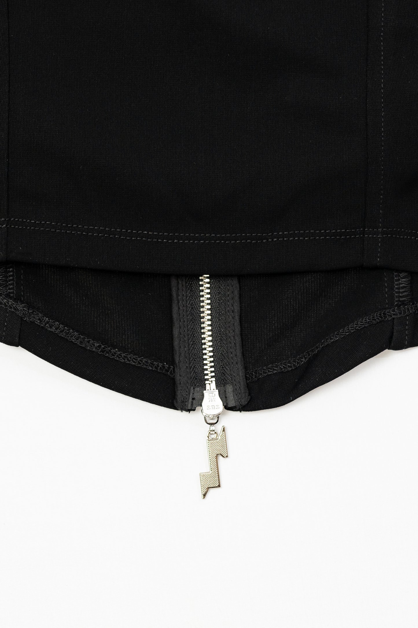 Zip Up Crop Tank Top .