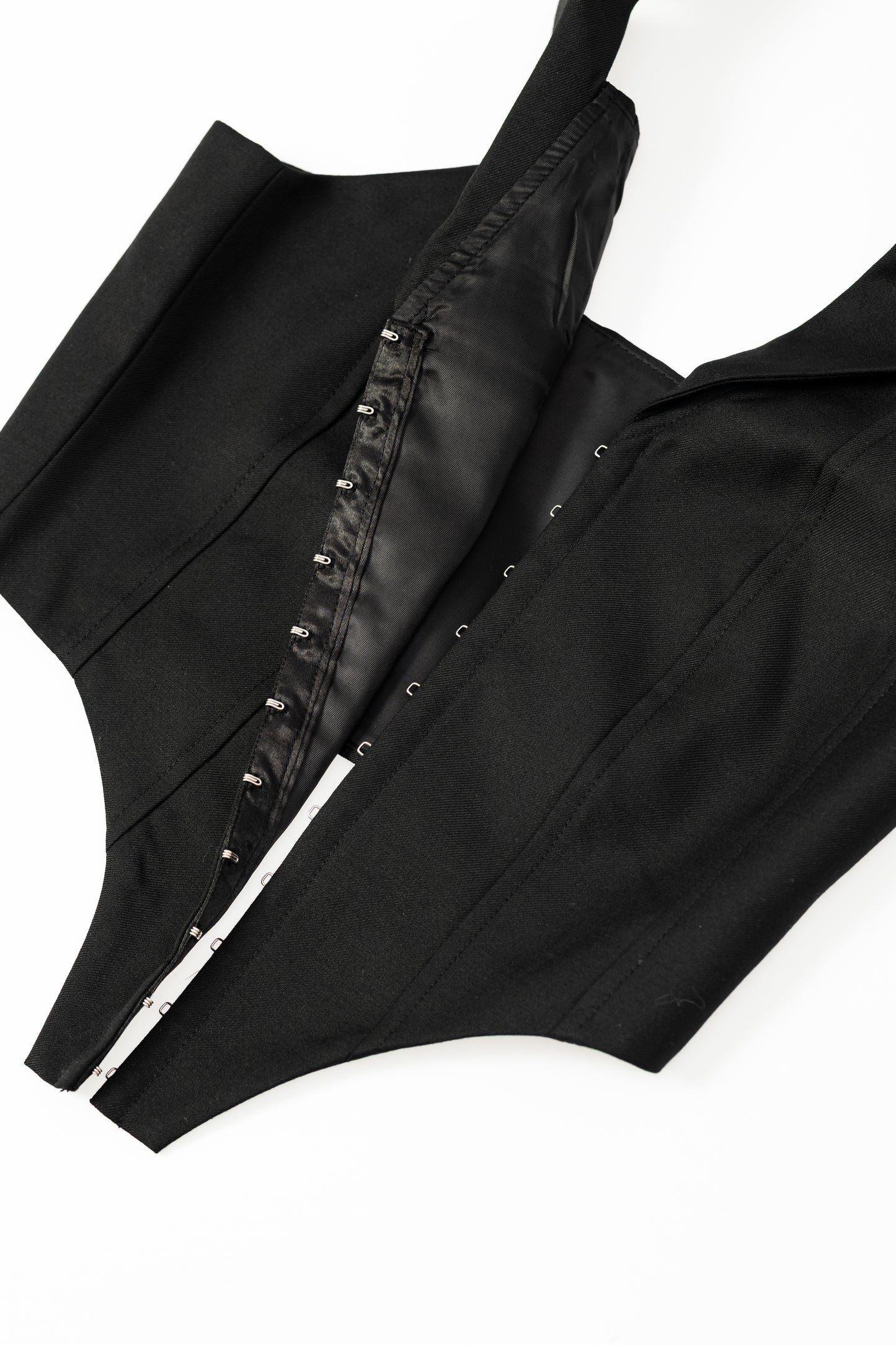 Backless Halter Top .