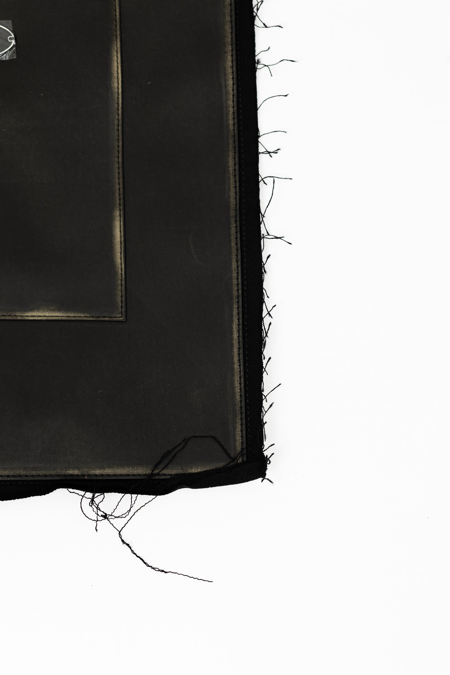 Leather Tote Bag .