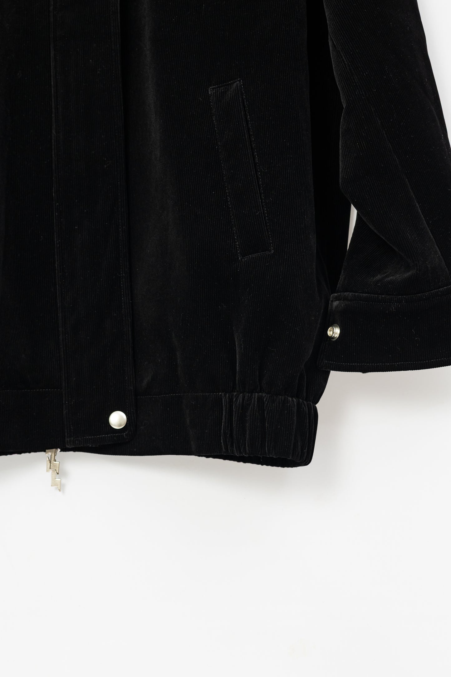 Velvet Relaxed Fit Jacket .