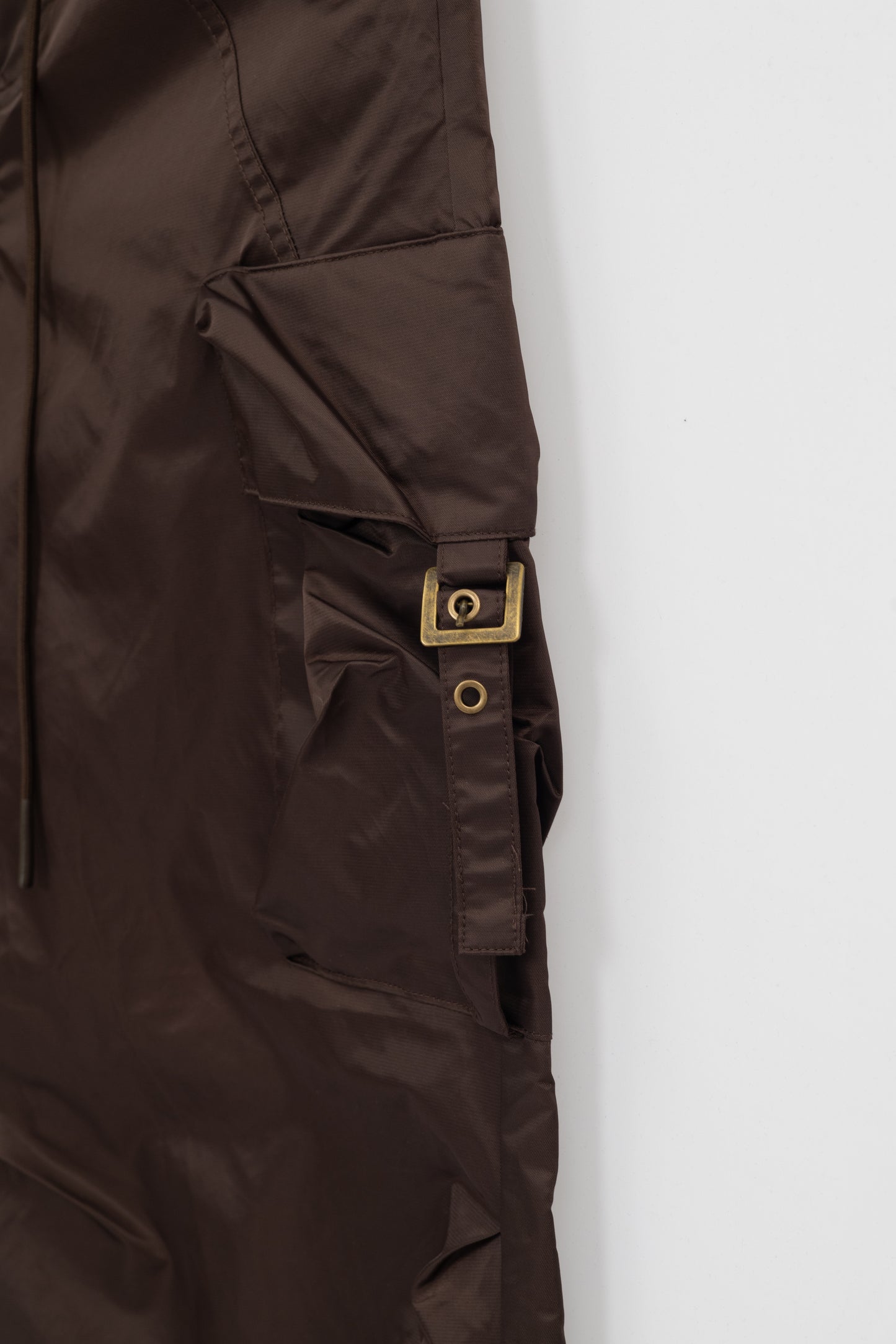 Nylon Cargo Pants .