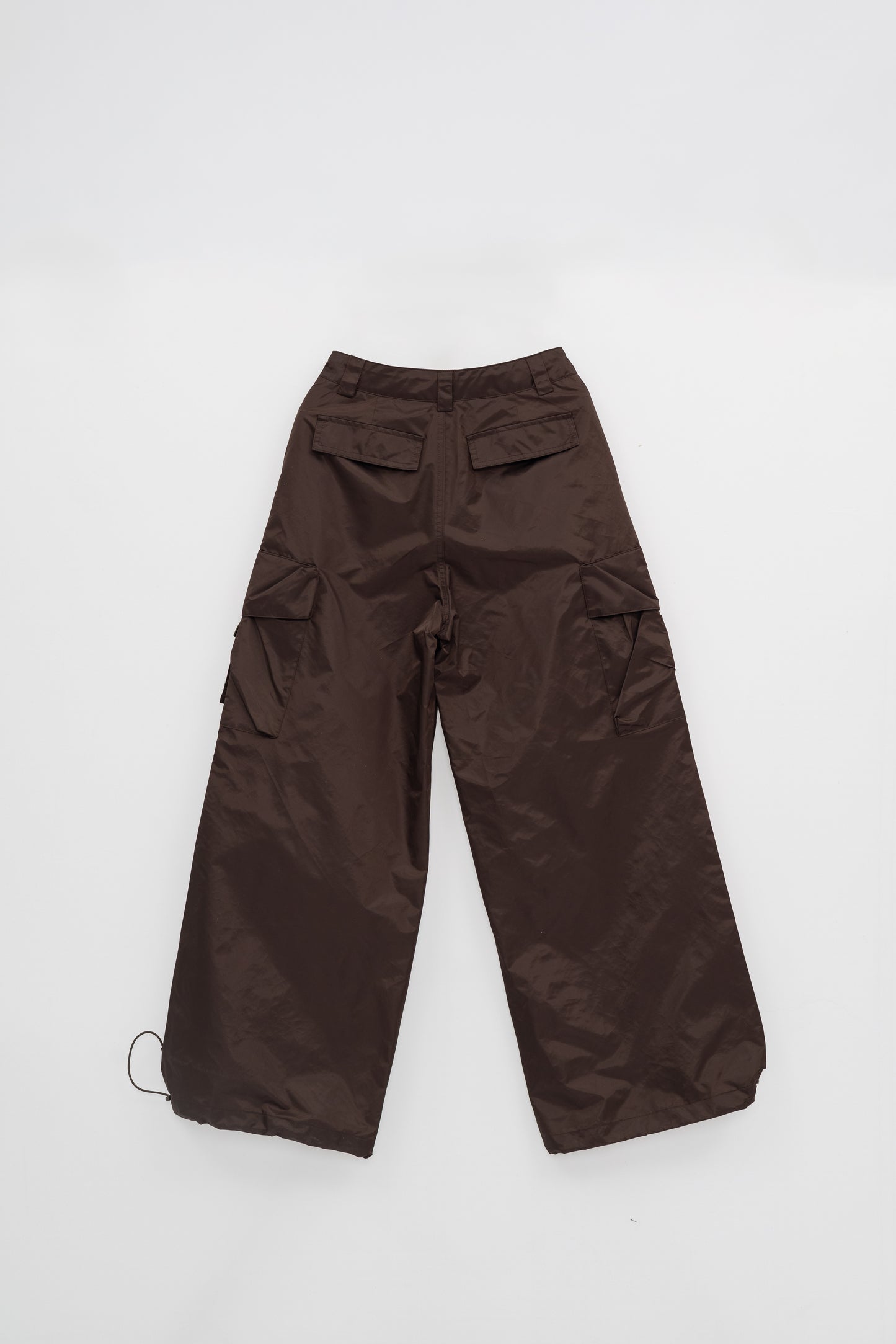 Nylon Cargo Pants .