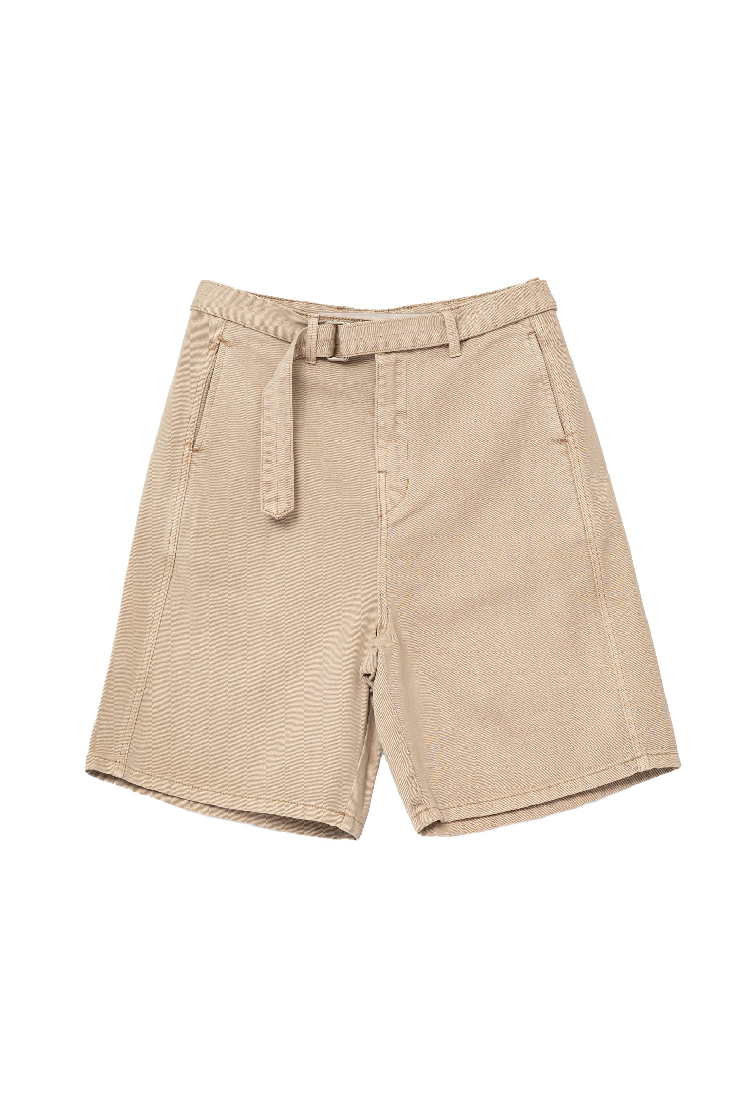 Vintage Washed 7 Pointed Pants with Belt .