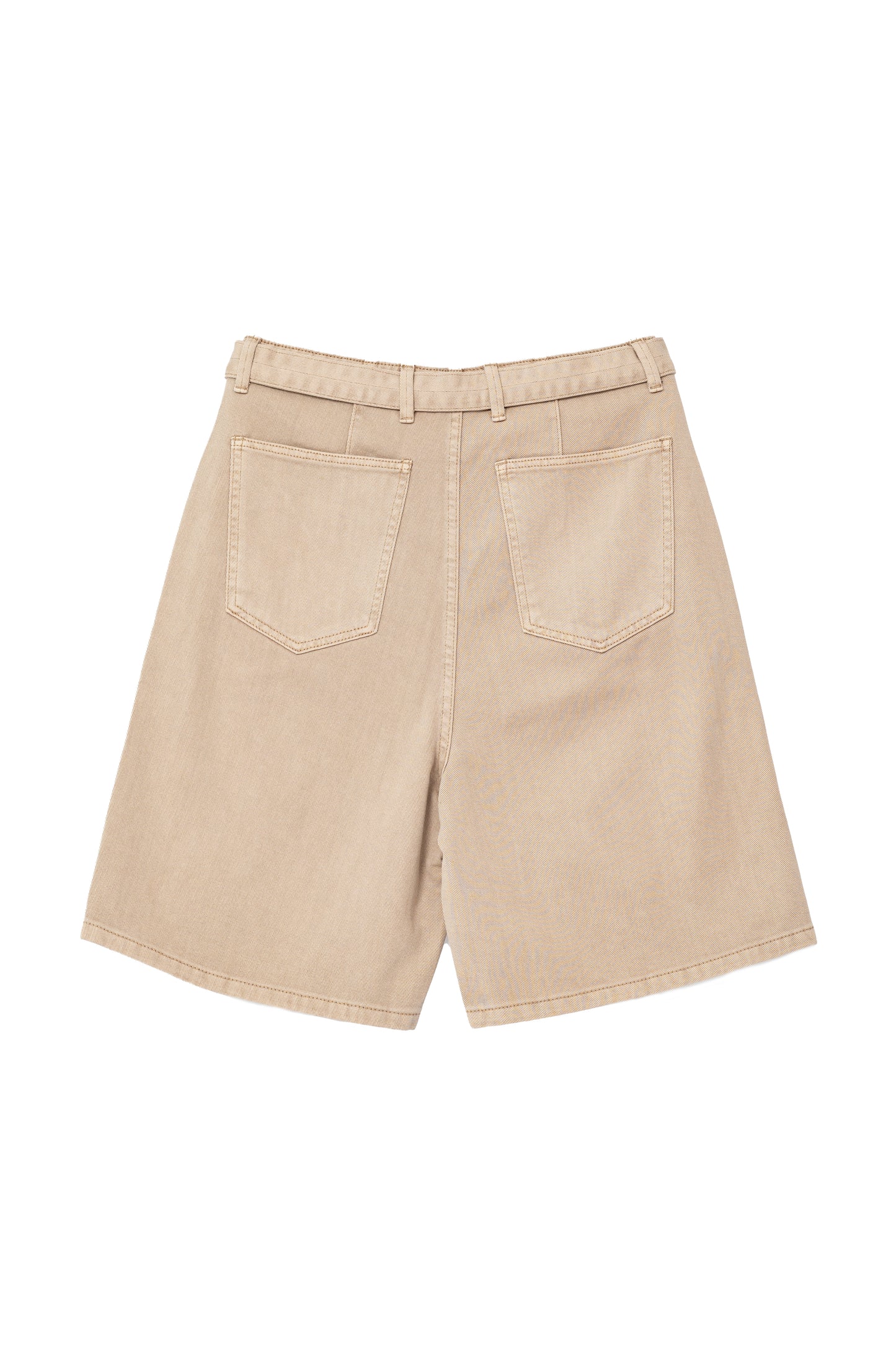Vintage Washed 7 Pointed Pants with Belt .