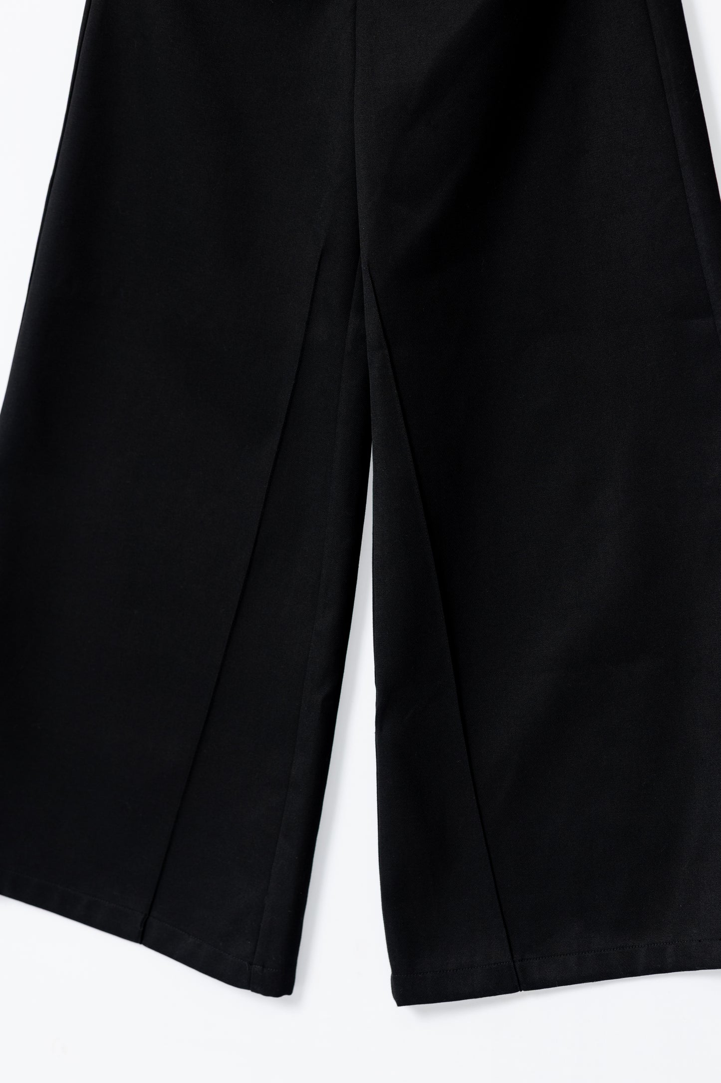 Basic Black Long Pants .