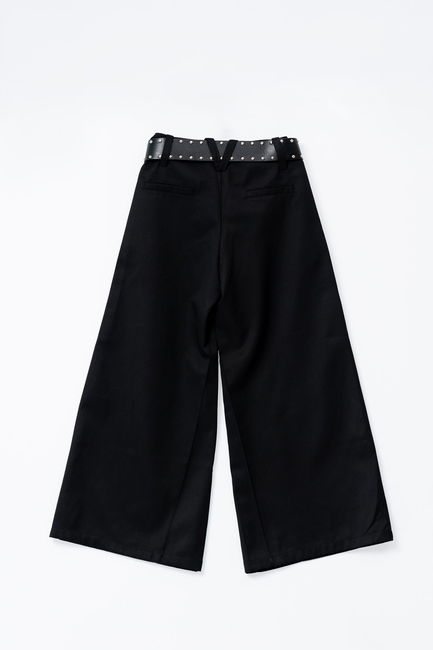 Basic Black Long Pants .