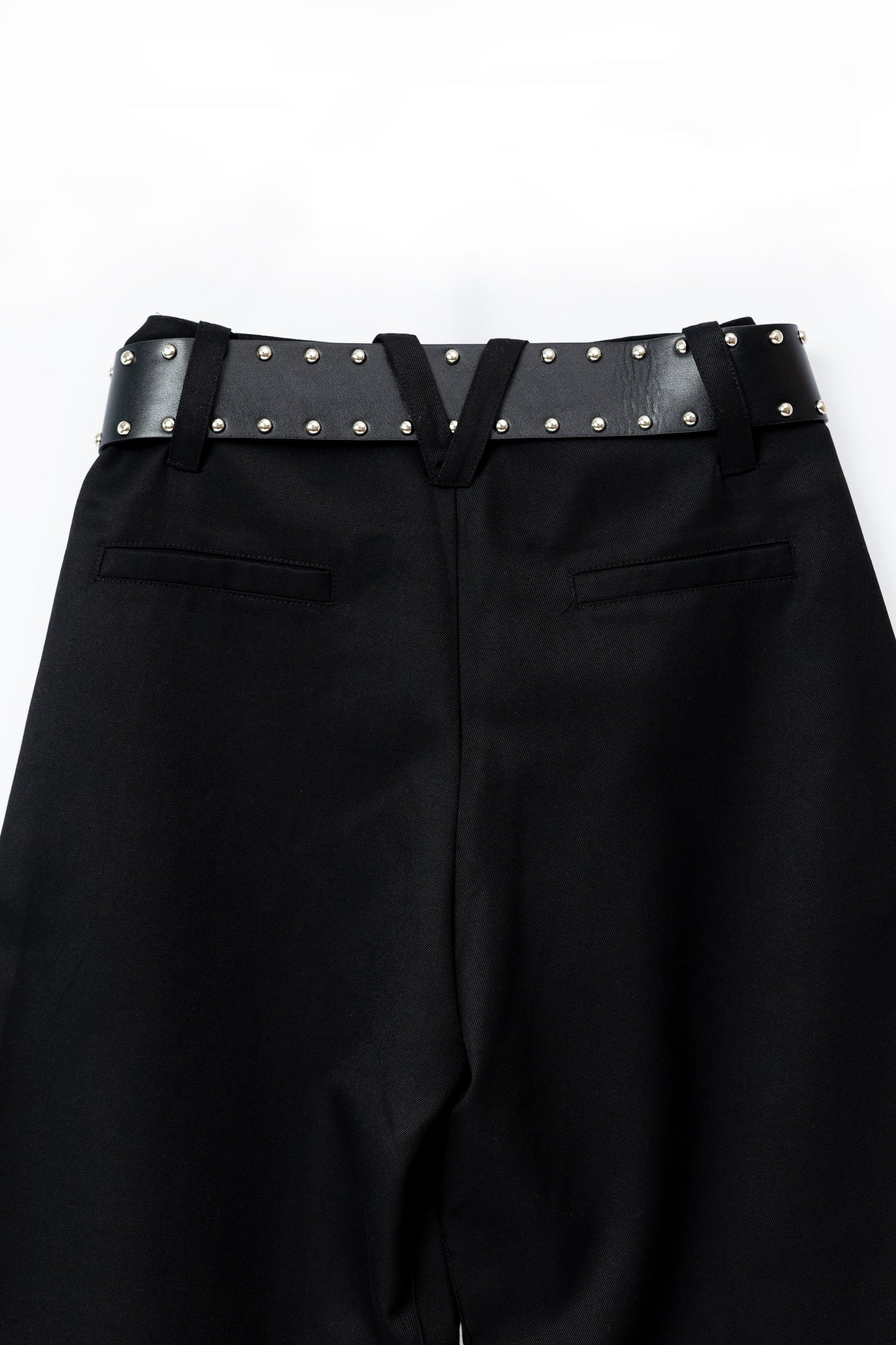 Basic Black Long Pants .