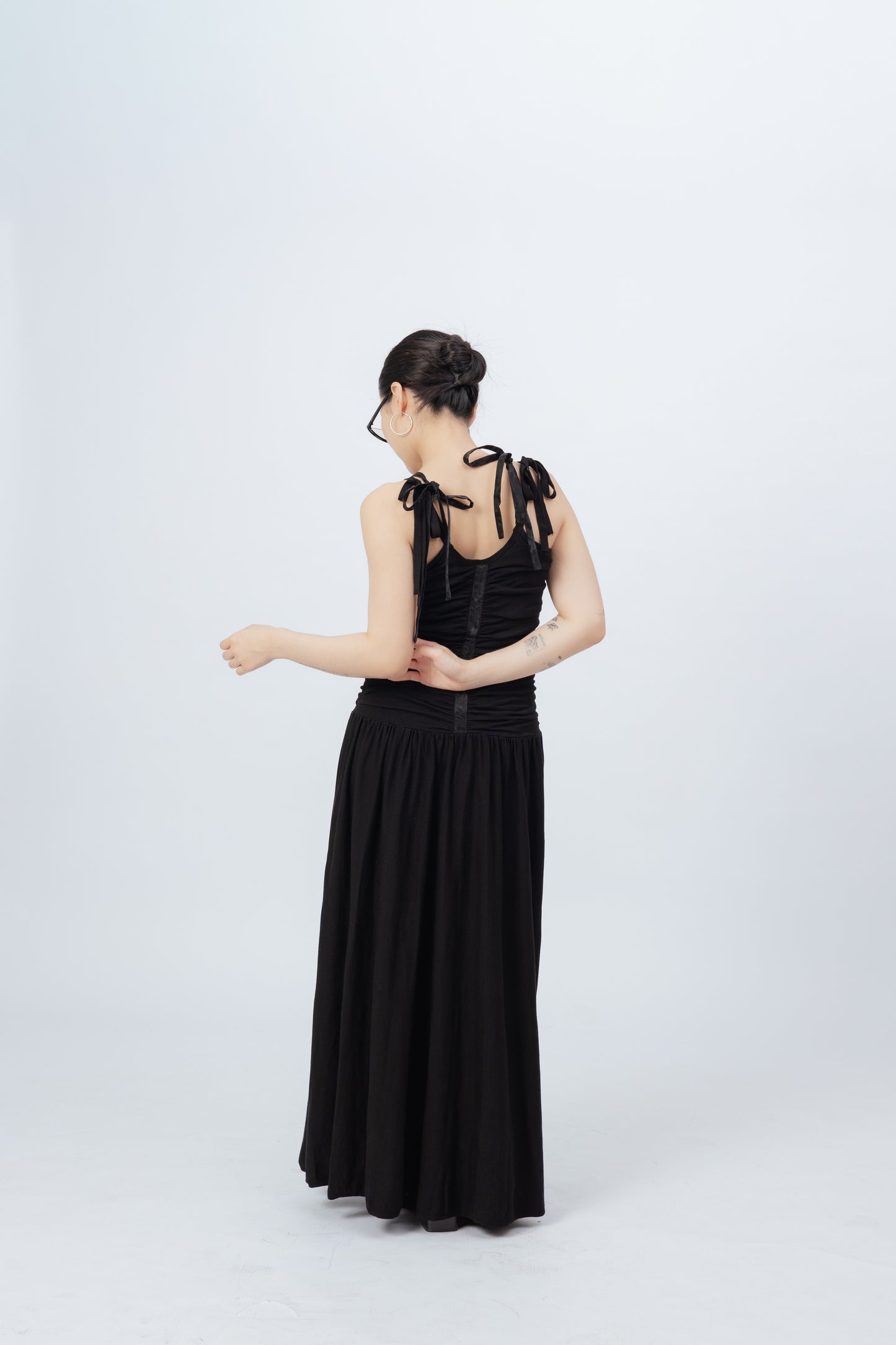 Pleated Dress .