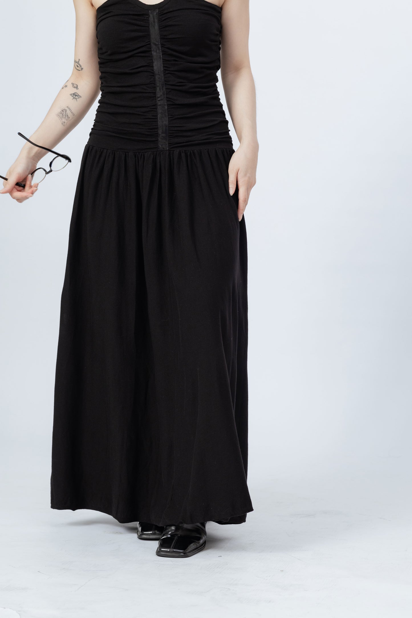 Pleated Dress .