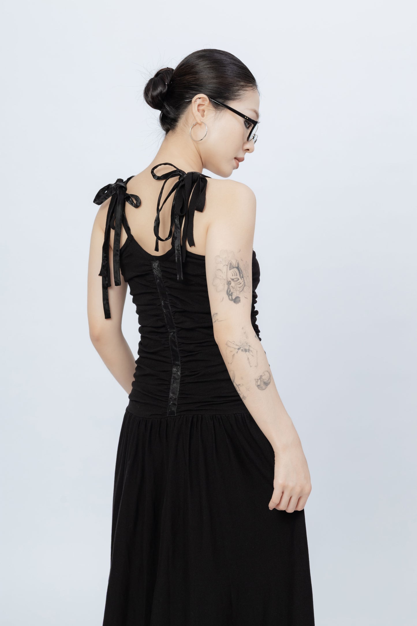 Pleated Dress .
