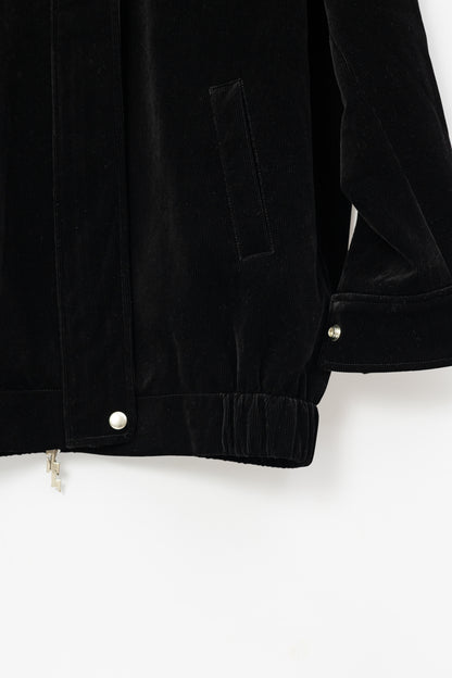 Velvet Relaxed Fit Jacket .