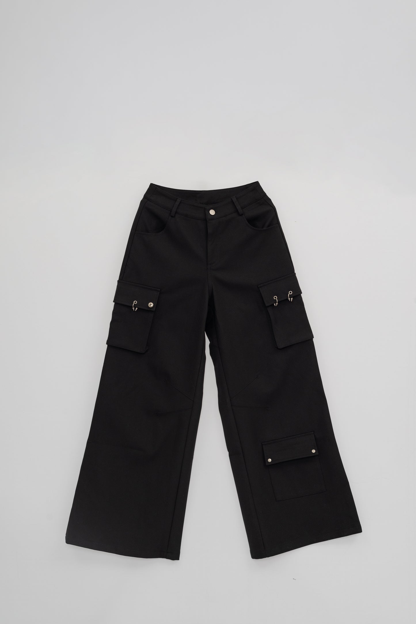 High Waist Wide Leg Pants .