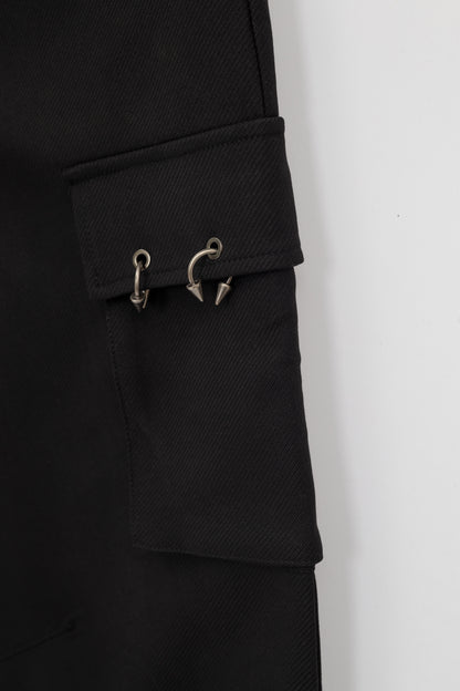 High Waist Wide Leg Pants .