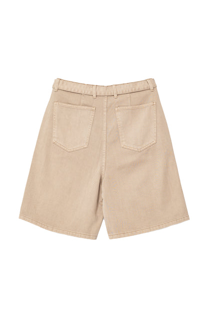 Vintage Washed 7 Pointed Pants with Belt .