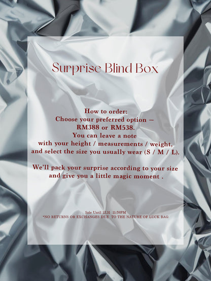 RM388 SURPRISE BLIND BOX 福袋