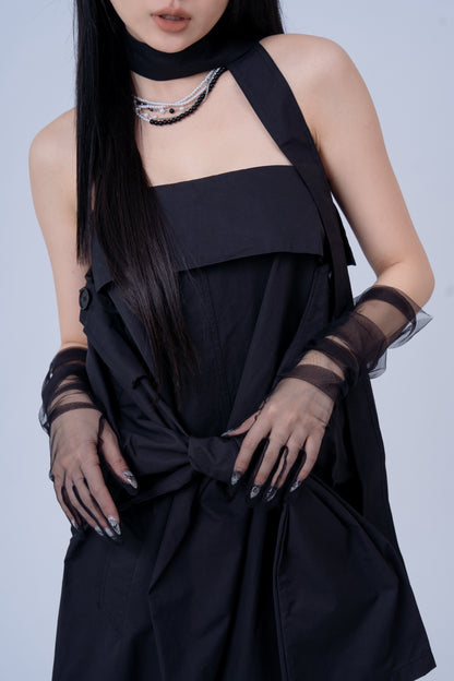 Strapless Loose Fitting Dress .