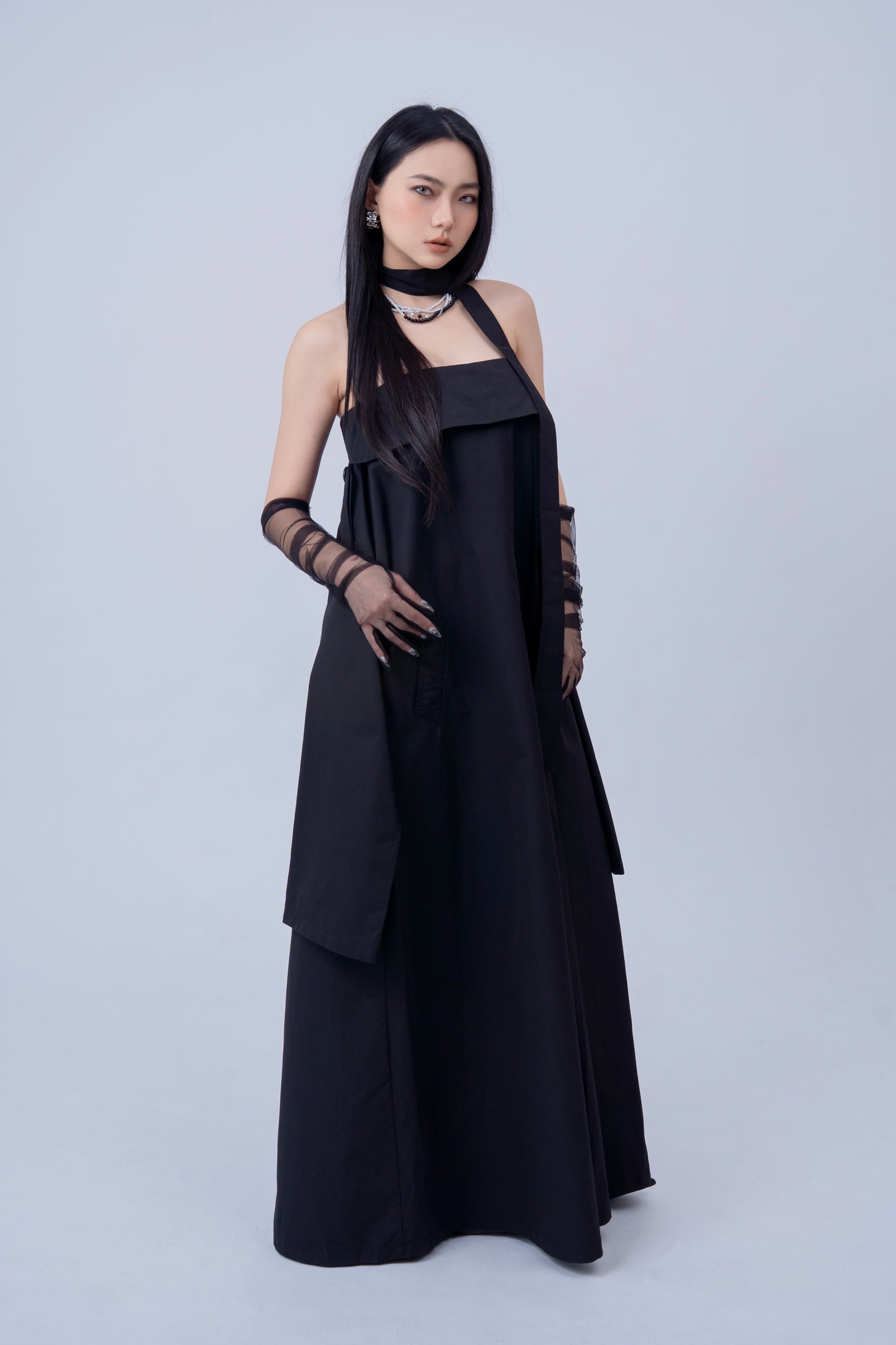 Strapless Loose Fitting Dress .