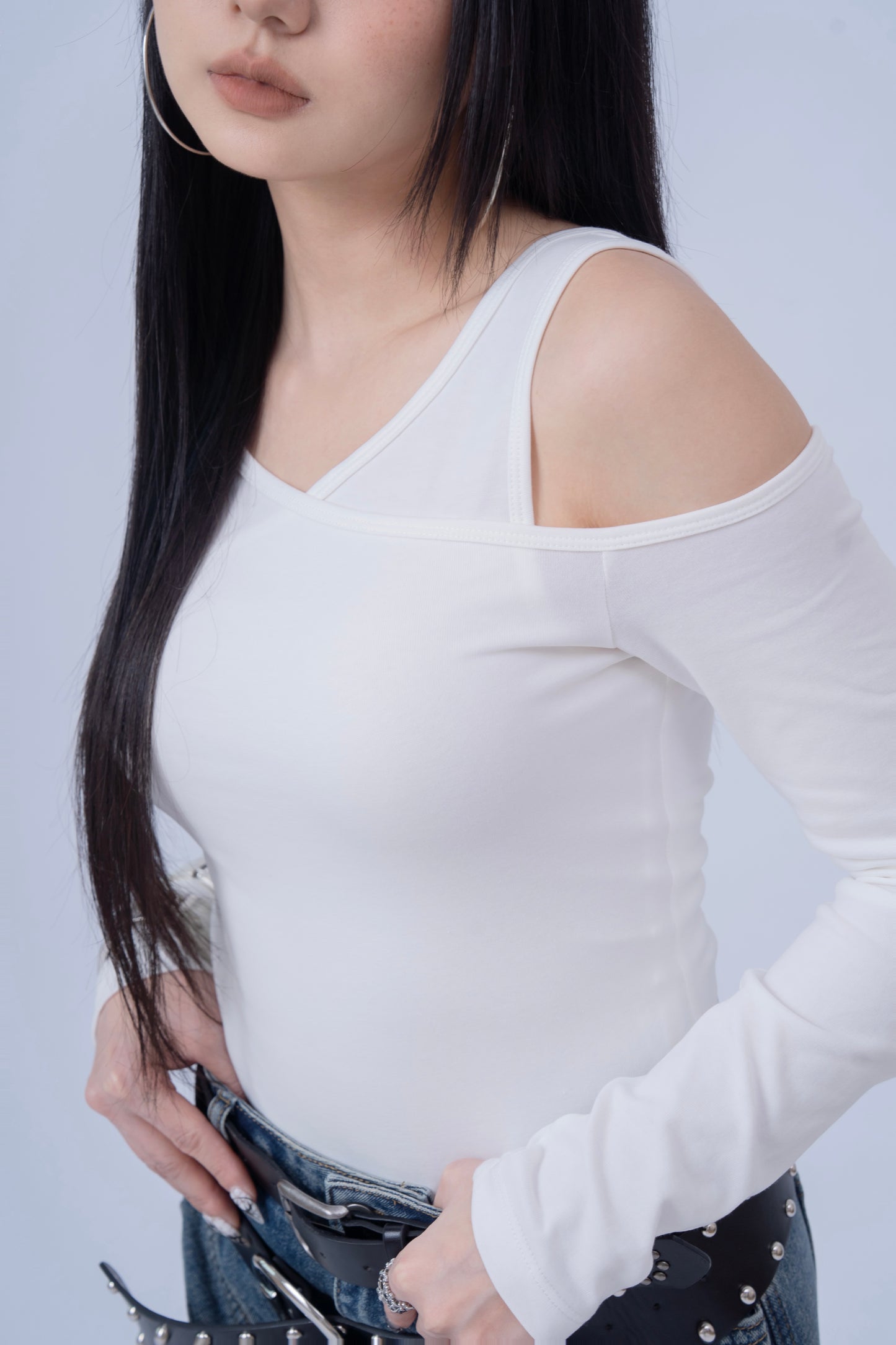 2pcs Casual Long Sleeve Top .