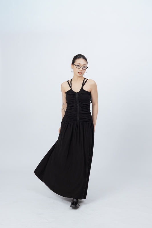 Pleated Dress .