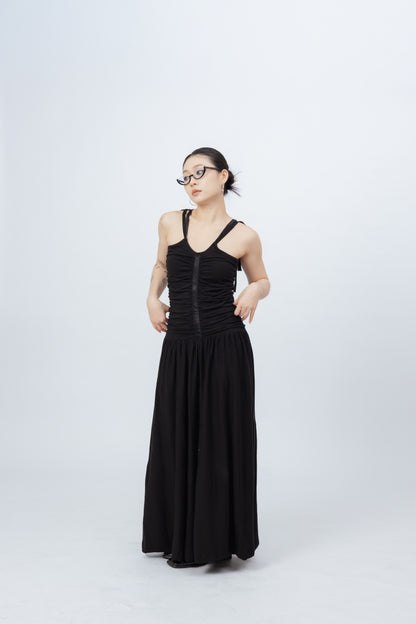 Pleated Dress .