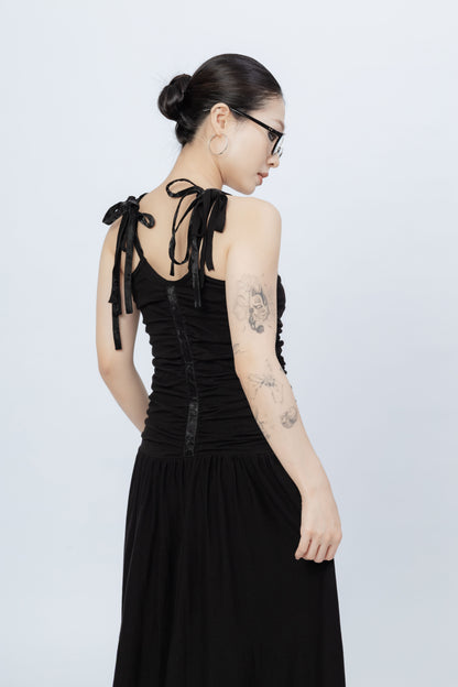 Pleated Dress .