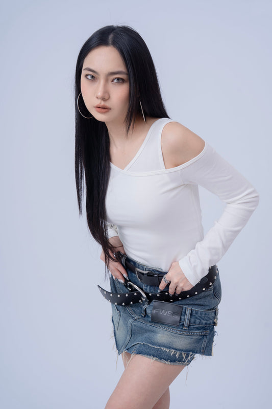2pcs Casual Long Sleeve Top .