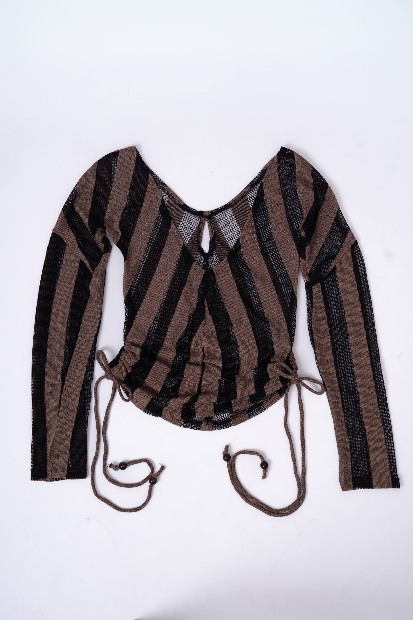 Sheer Mesh Bikini Cover Up 2pcs Set .