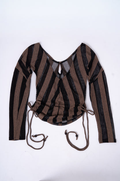 Sheer Mesh Bikini Cover Up 2pcs Set .