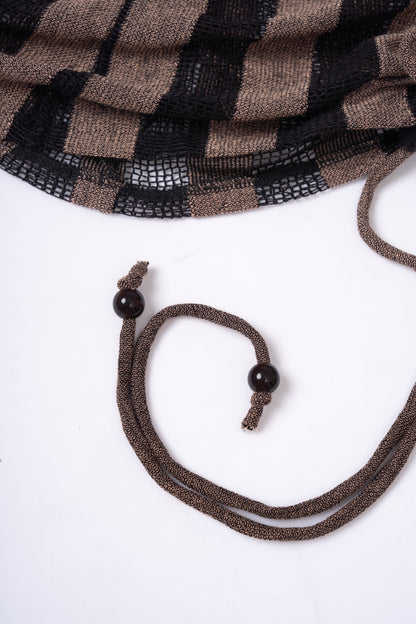 Sheer Mesh Bikini Cover Up 2pcs Set .