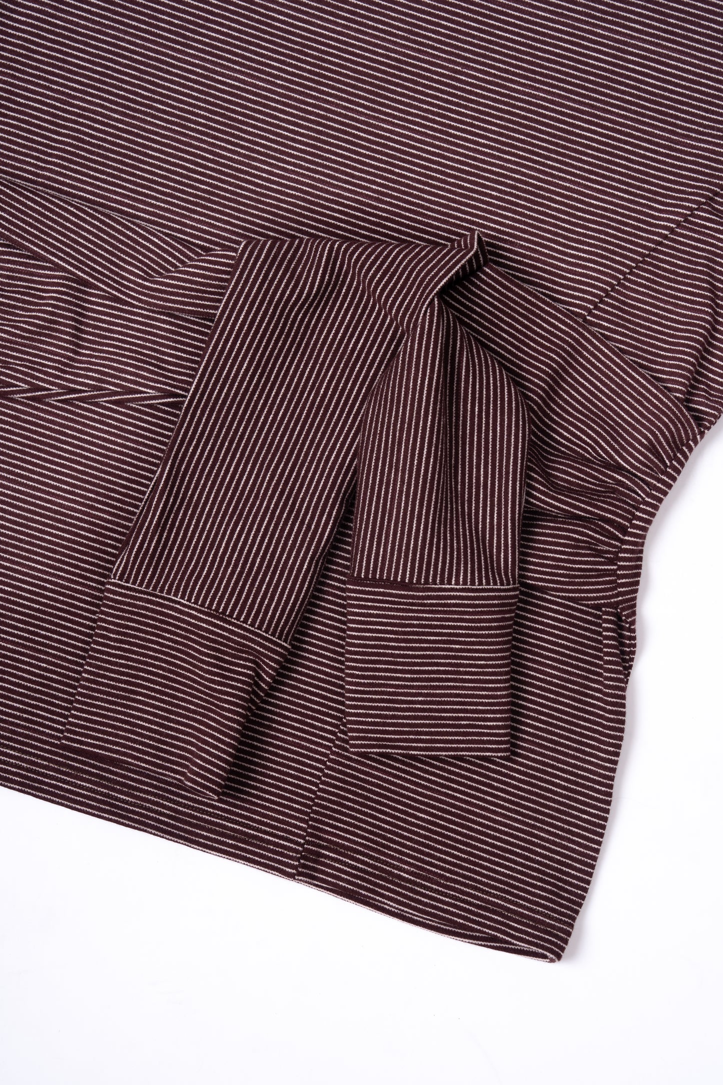 Striped Long Sleeve Top .