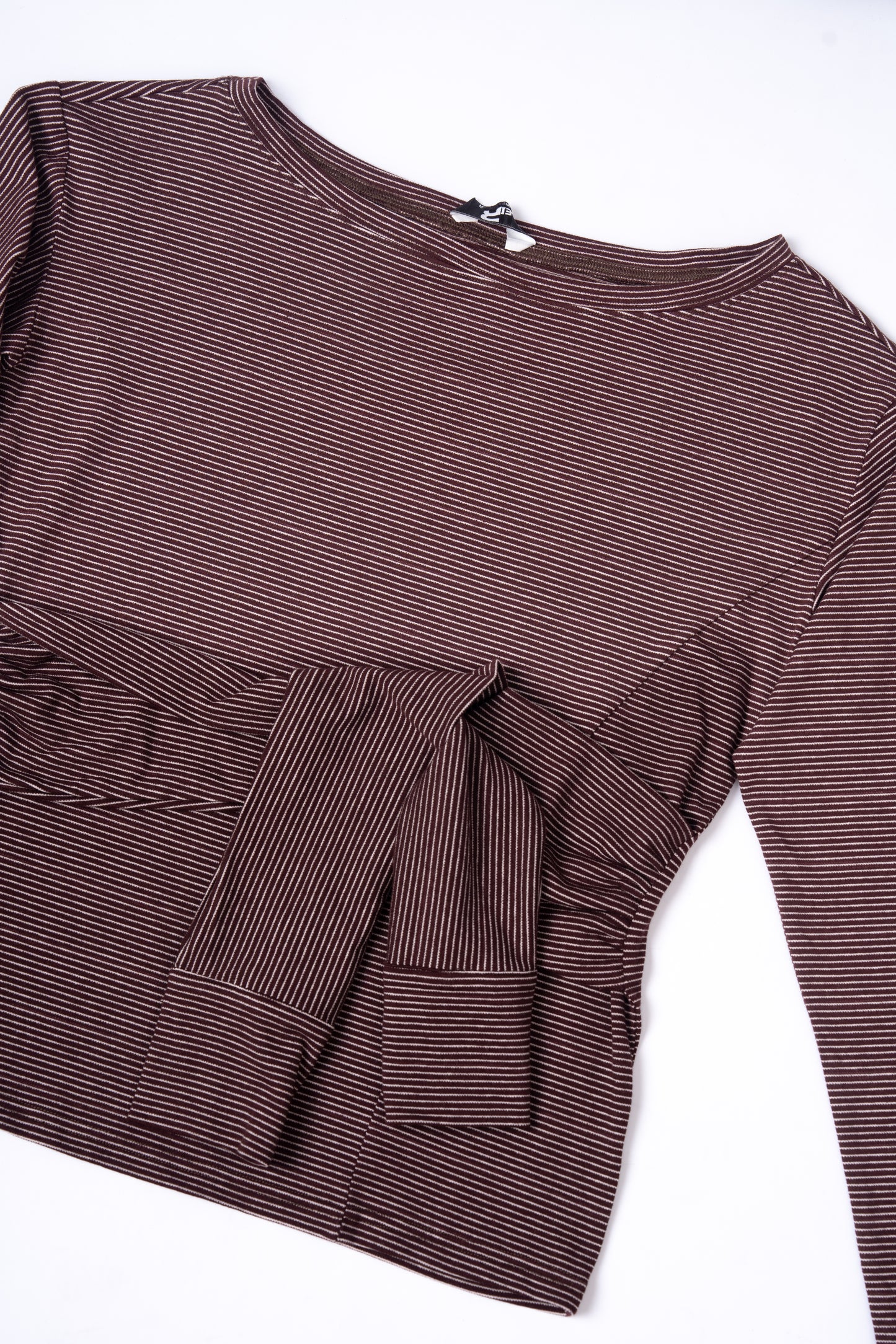 Striped Long Sleeve Top .