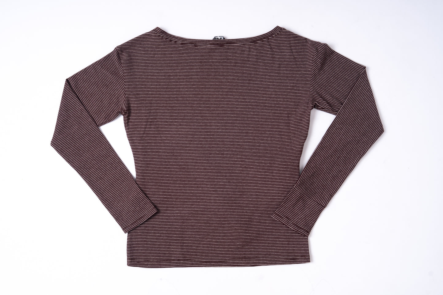 Striped Long Sleeve Top .