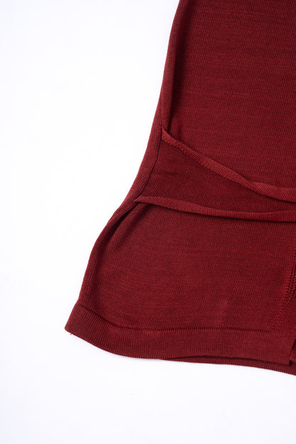 Knitted Halter Top .