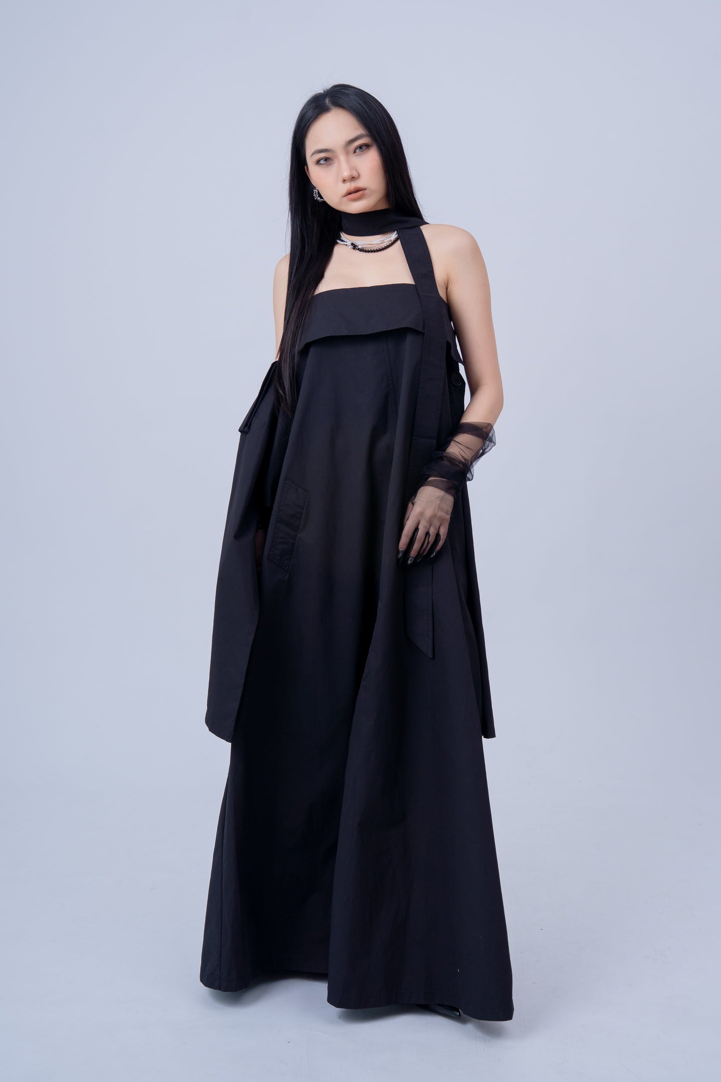 Strapless Loose Fitting Dress .