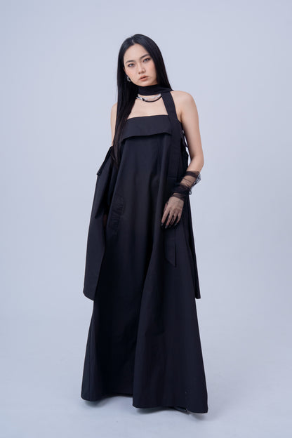 Strapless Loose Fitting Dress .