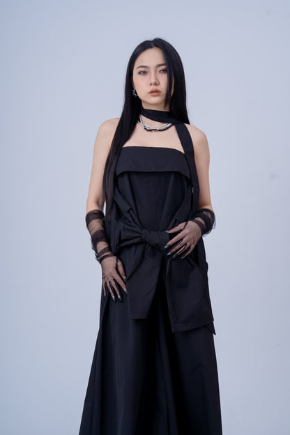 Strapless Loose Fitting Dress .