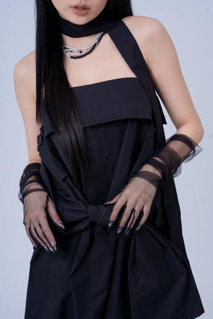 Strapless Loose Fitting Dress .