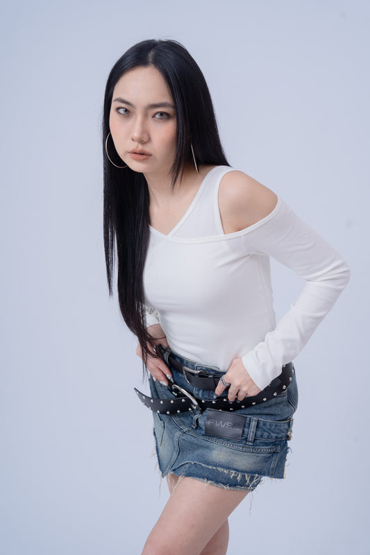 2pcs Casual Long Sleeve Top .